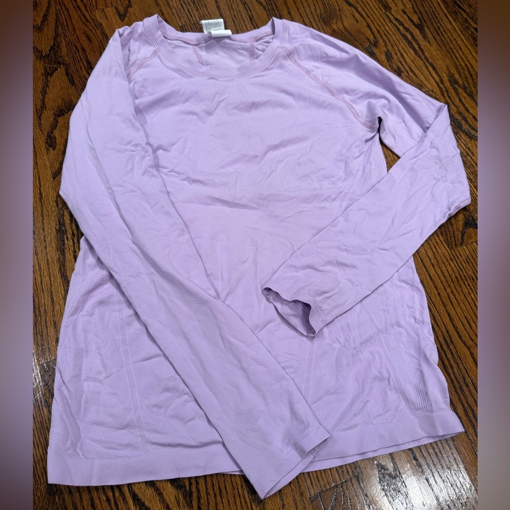 Lavender Long Sleeve Women's Top